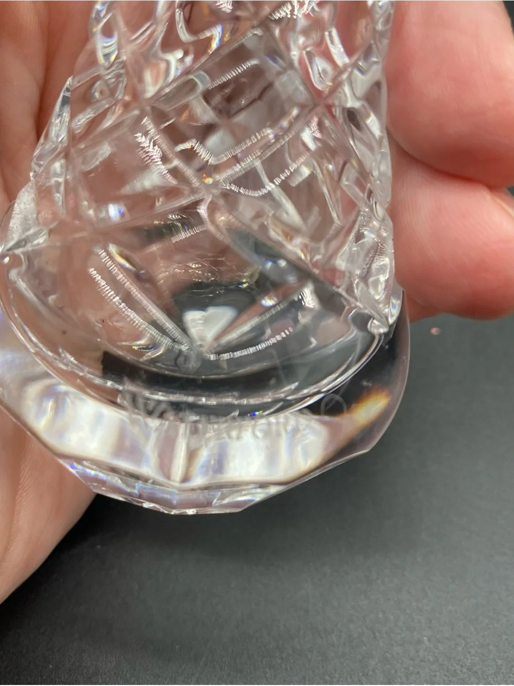 Waterford Crystal Bud Vases - Set of 2- Lismore Pattern- 4” tall